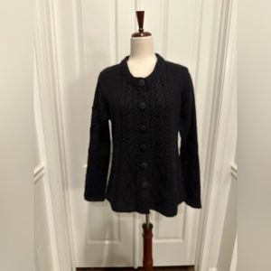 Irish sweater INIS Crafts button down cardigan